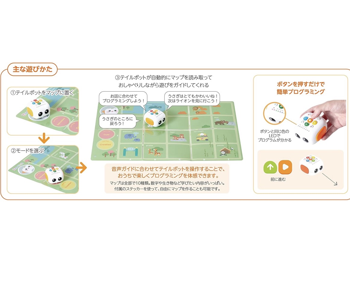 テイルボット プロセット Tale-Bot Pro(KUMON TOY) - 画像 (2)